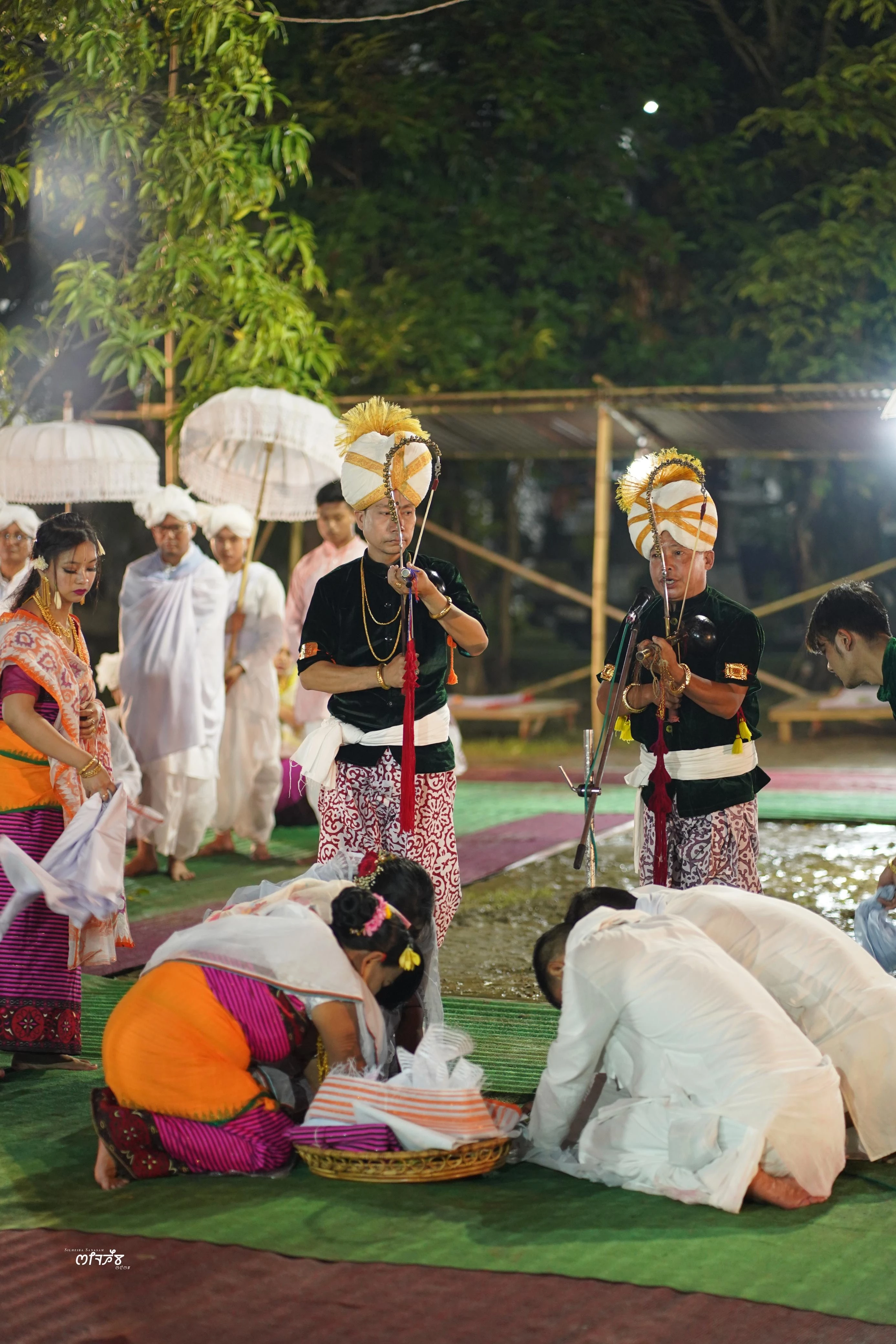 Manipuri classical dance performance